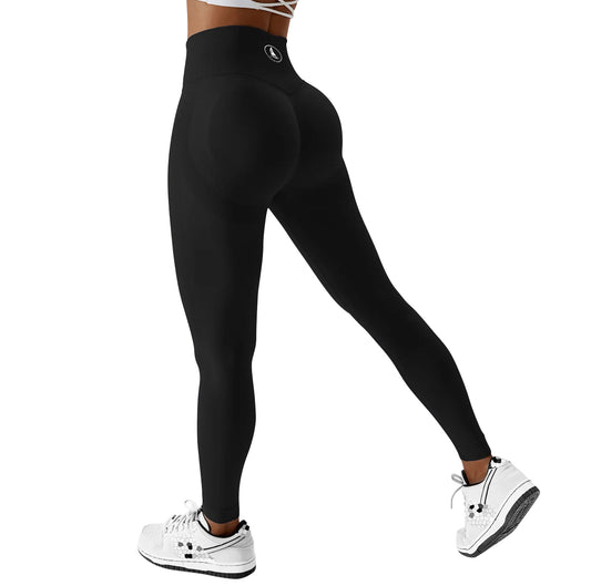 GYMORKA - Famous Black Squat Proof Leggings with Logo