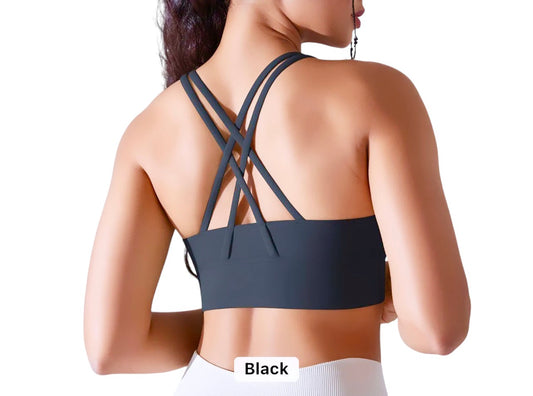 GYMORKA - Wave High Impact Cross Back Sports Bra