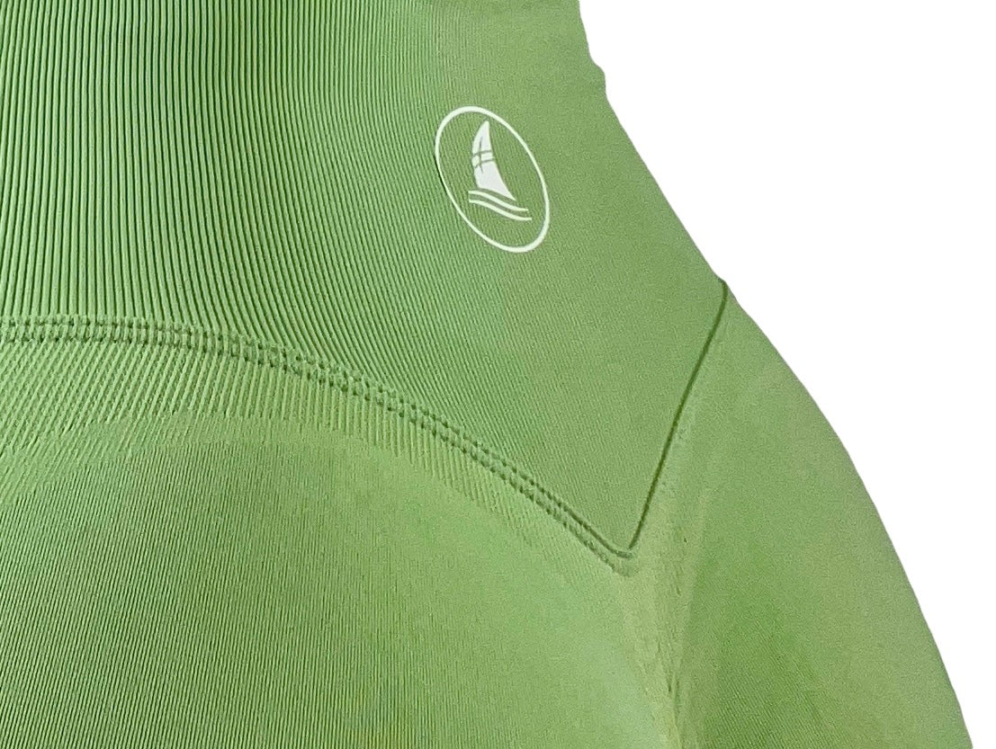 GYMORKA - Famous Light Green Squat Proof Leggings with Logo