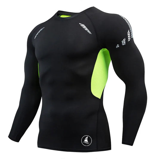 GYMORKA - NEW Endurance-Core Men's Long Sleeve Sportswear Shirt