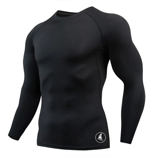 GYMORKA - NEW Endurance-Core Men's Long Sleeve Sportswear Shirt